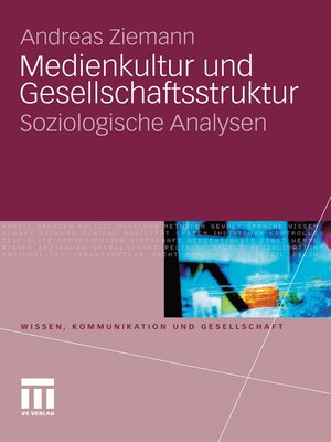 cover image of Medienkultur und Gesellschaftsstruktur
